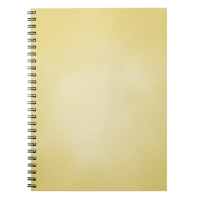 Retro Grainy Beige Background Notebook (Front)