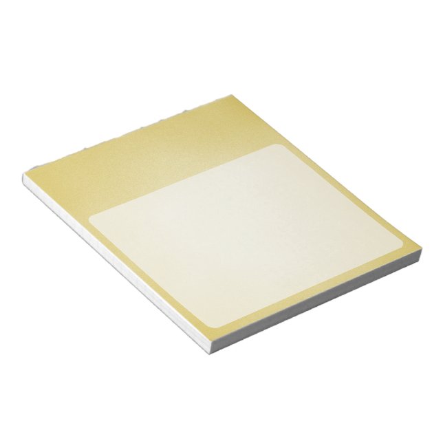 Retro Grainy Beige Background Notepad (Angled)