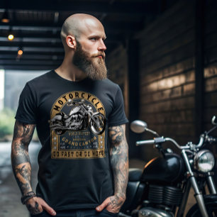 Retro Grand Canyon Motorcycle T-Shirt