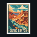 Retro Grand Canyon National Park Postcard<br><div class="desc">Retro Grand Canyon National Park. Perfect gift for lovers of Grand Canyon National Park.</div>
