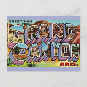 Retro Grand Canyon Postcard