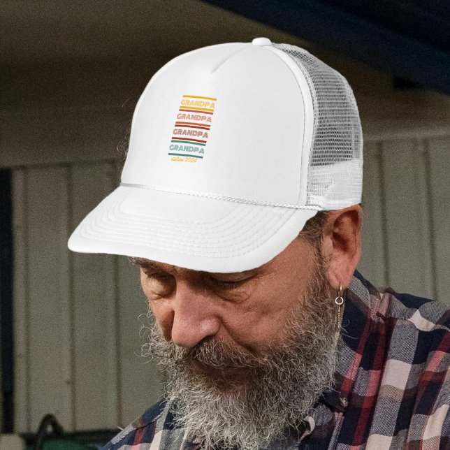 Retro Grandpa Trucker Hat (Creator Uploaded)