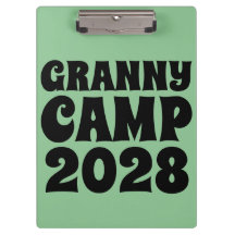 Retro Granny Camp Text