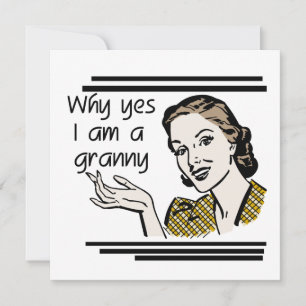 Retro Granny T-shirts and Gifts