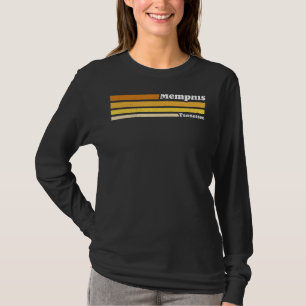 Retro Graphic 1970s 1980s Memphis Tennessee T-Shirt