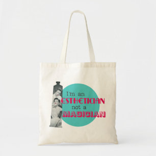 Retro Graphic Aesthetician Tote Bag