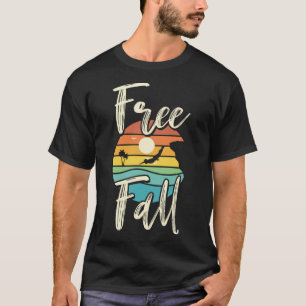 Retro Graphic Cliff Diver Cliff Diving Tombstoning T-Shirt