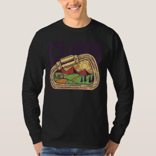 Retro Graphic Climbing Bouldering Rock Climber Mou T-Shirt