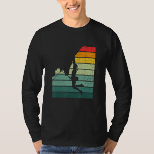 Retro Graphic Climbing Bouldering Rock Climber Mou T-Shirt