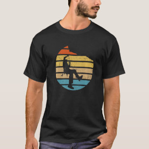 Retro Graphic Climbing Bouldering Rock Climber Mou T-Shirt