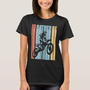 Retro Graphic Dirt Biker Motorcycle Enduro Motocro T-Shirt