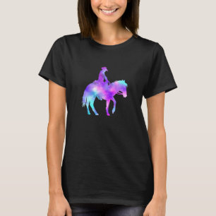 Retro Graphic Horse Lover Equestrian Rider Horses  T-Shirt
