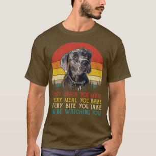 Retro Great Danes Every Snack You Make Every Meal T-Shirt
