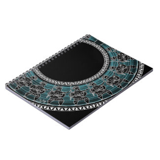 Retro Greek Disc Notebook