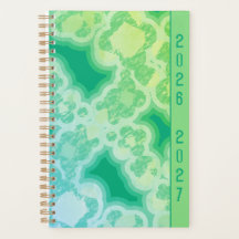 Retro Green Abstract
