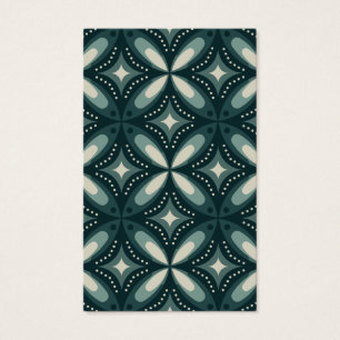 retro green shapes