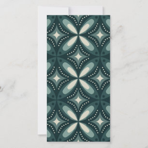 retro green shapes