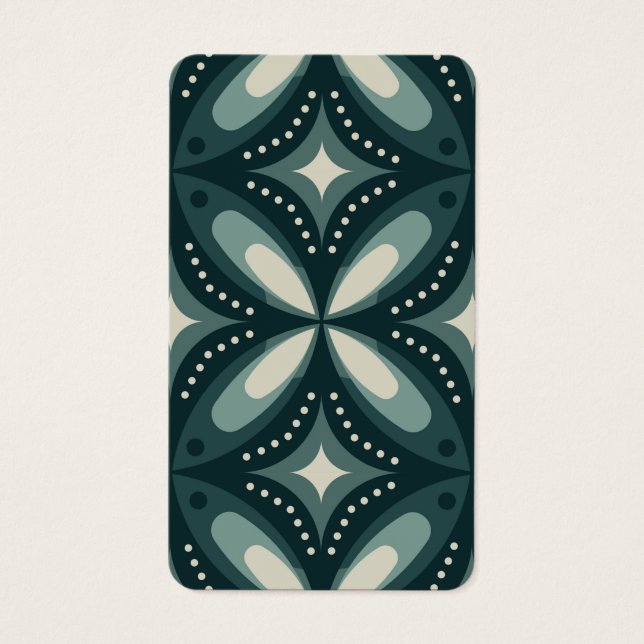 retro green shapes (Front)