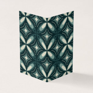 retro green shapes