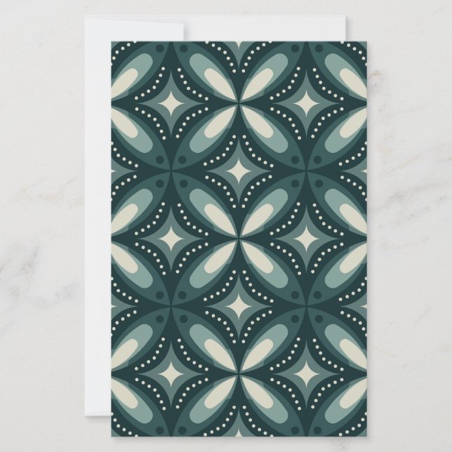 retro green shapes (Front)