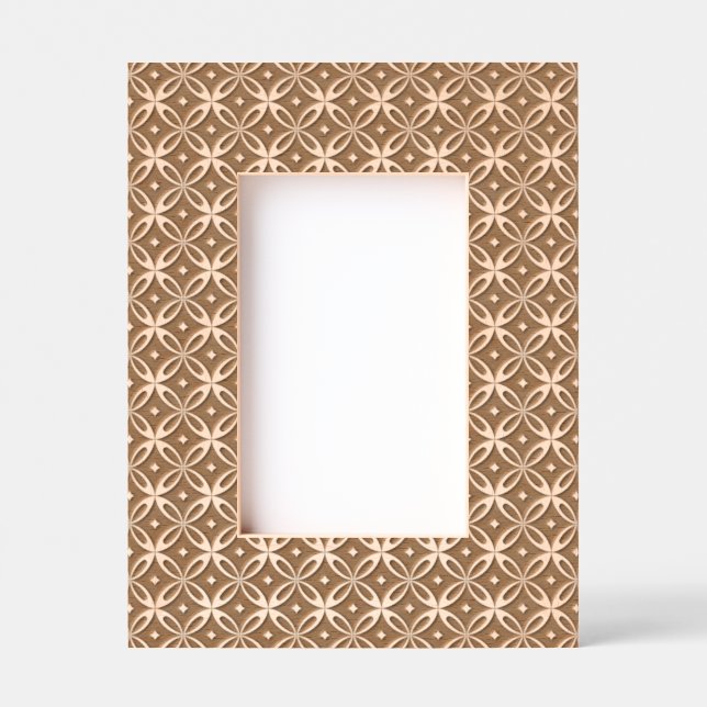 retro green shapes etched frames (Front)