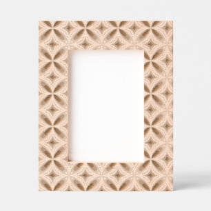 retro green shapes etched frames