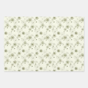 Retro Green Wrapping Paper