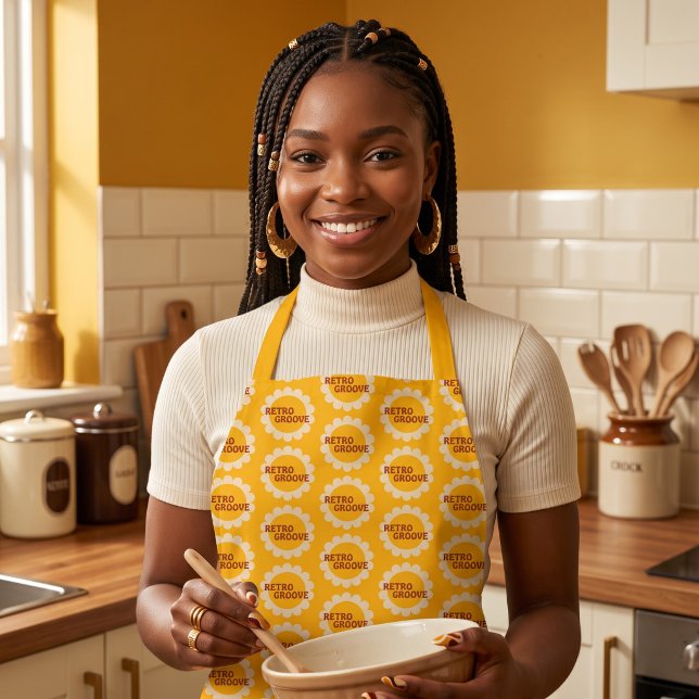 Retro Groove Apron (Creator Uploaded)