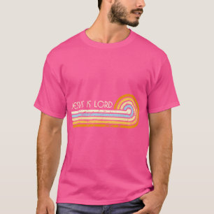 Retro Groovy 1970S 1980S Jesus Is Lord Romans 109 T-Shirt