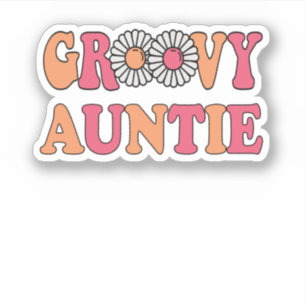 Retro Groovy Auntie Matching Family