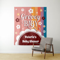 Retro Groovy Baby Shower