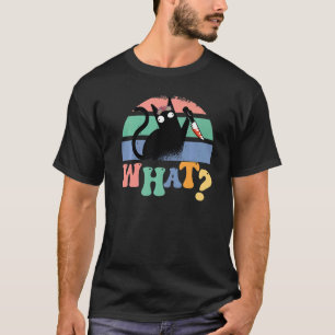 Retro Groovy Cat 70s Costume Crew Squad Halloween T-Shirt