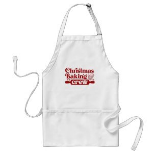 Retro Groovy Christmas Baking Crew Standard Apron