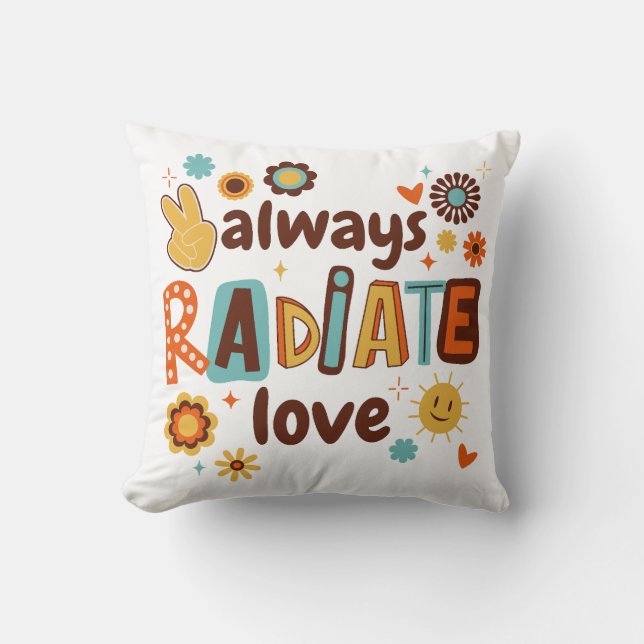 Retro Groovy Cushion (Front)