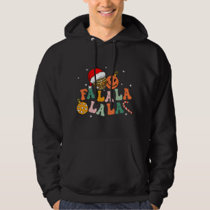 Retro Groovy Fa La La Christmas Lights Cute Xmas S Hoodie