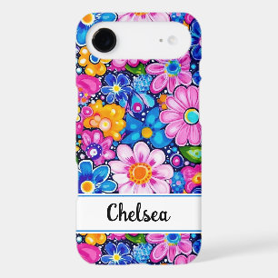 Retro Groovy Floral Personalised