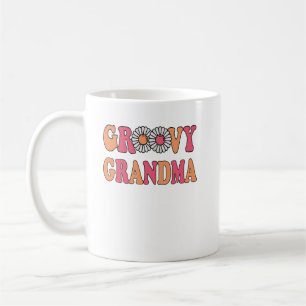 Retro Groovy Grandma Matching Family Coffee Mug