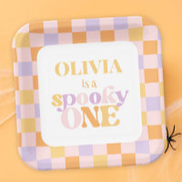 Retro Groovy Halloween First Birthday