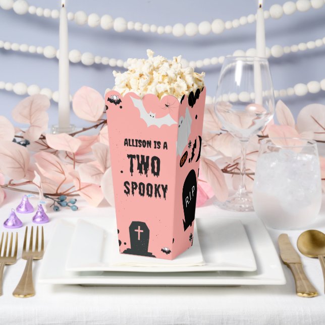 Retro Groovy Halloween spooky one first birthday  Favour Box (Wedding)