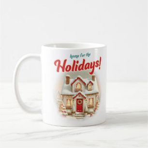 Retro groovy home for the Holidays cosy festive Coffee Mug