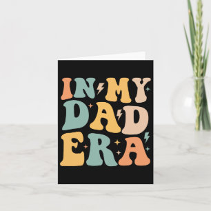 Retro Groovy In My Dad Era Father&#; s Day Card