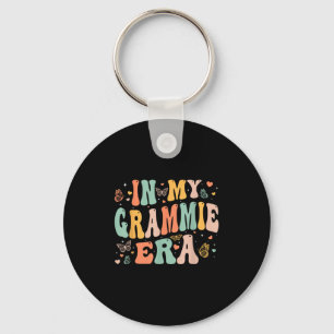 Retro Groovy In My Grammie Era Mother's Day Women  Key Ring