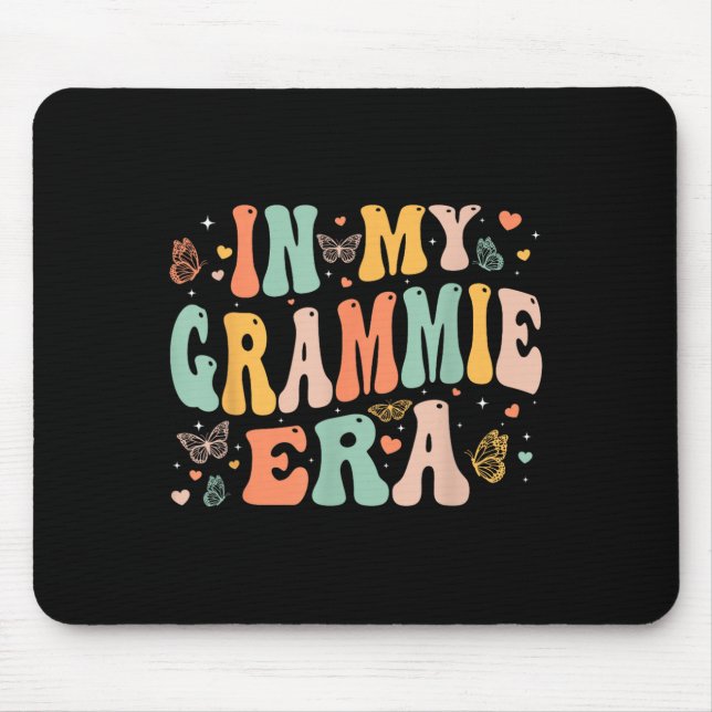 Retro Groovy In My Grammie Era Mother's Day Women  Mouse Mat (Front)