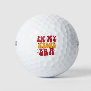 Retro Groovy In My Kelce Era  Golf Balls