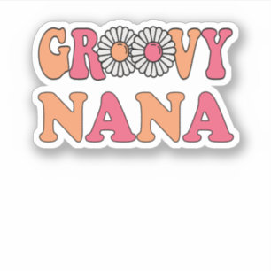 Retro Groovy Nana Matching Family