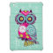 Retro Groovy Owl Teal