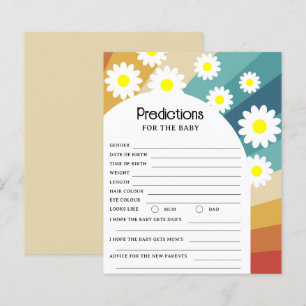 Retro Groovy - Predictions for the baby