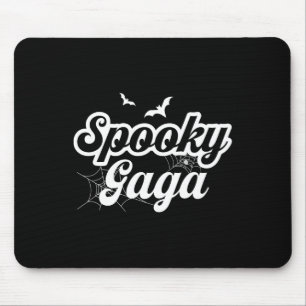 Retro Groovy Spooky Gaga Halloween Witch Mum Grand Mouse Mat