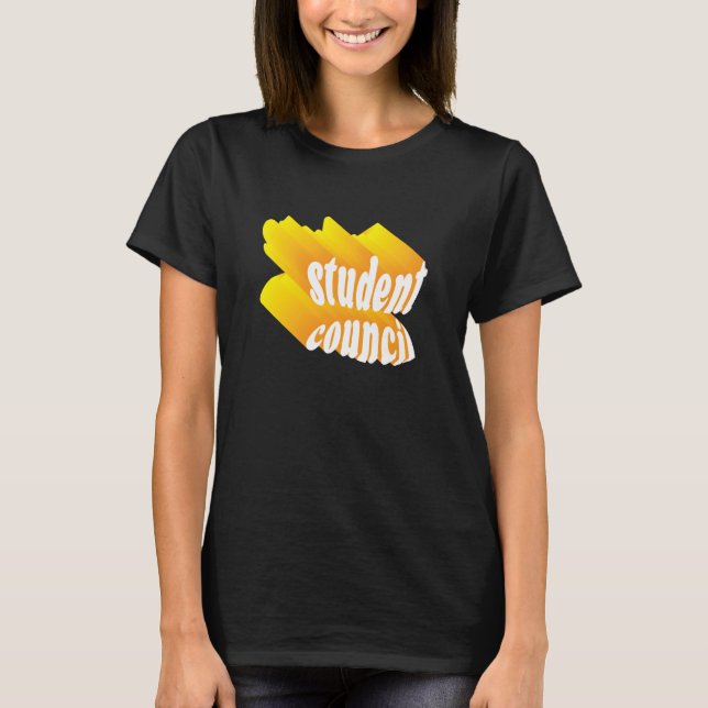 Retro Groovy Student Council Teacher Women Kids T-Shirt (Front)