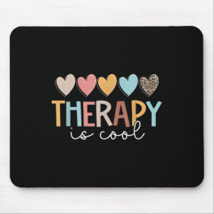 Retro Groovy Therapy Is Cool Mental Health S Aware Mouse Mat